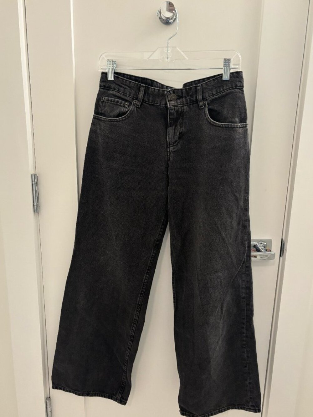 MOTEL ROCKS low rise black jeans size 28W32L